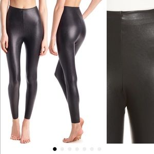 Commando Control Top Faux Leather Legging